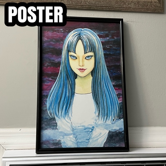 Other - Junji Ito Tomie Horror Art Poster